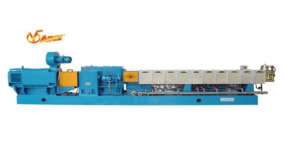 Carbon Black Plastic Film Extruder , Masterbatch Extrusion Line Machine