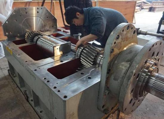 Screw Diameter 223 Mm Extruder Gearbox Repair Service For Maris TM223 Gearbox