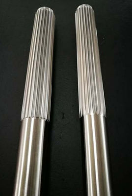 10 - 120mm Dia Extruder Shaft , Twin Screw Extruder Elements 500 - 9000mm Length