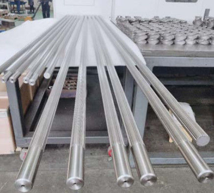 10 - 120mm Dia Extruder Shaft , Twin Screw Extruder Elements 500 - 9000mm Length