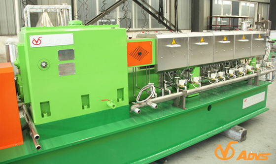 500kg / H Plastic Twin Screw Extruder For  PC / PMMA 51mm Screw Diameter