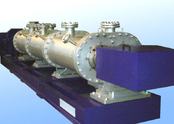 Chemical Engineering Counter Rotating Twin Screw Extruder With Concentration Mixer