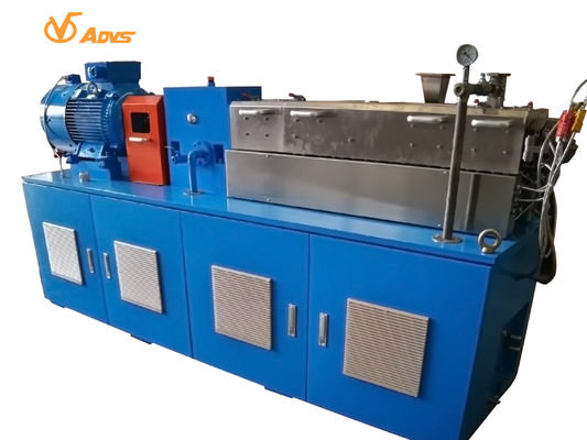 Giá tốt Máy ép đùn trục vít đôi phòng thí nghiệm 50kg / H, máy ép đùn hạt màu xanh trực tuyến