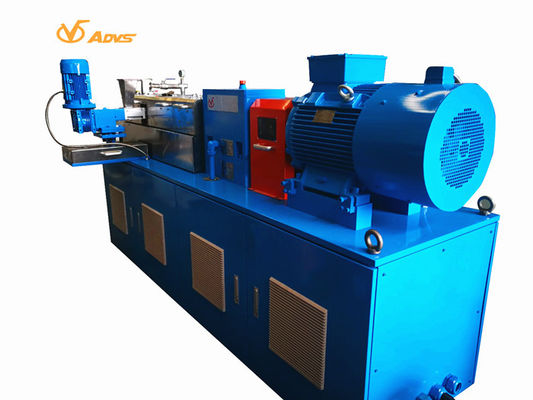 Small Scale Extrusion Machine , 50kg / H Dual Screw Extruder With Side Feeder