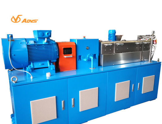 Small Scale Extrusion Machine , 50kg / H Dual Screw Extruder With Side Feeder