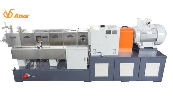 PE / PET 150kg / H Masterbatch Extruder 35.6mm Screw Diameter 1 Year Warranty
