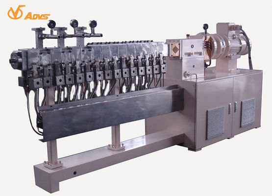 3 Phase Reactive Co Rotating Twin Screw Extruder With Devolatilization Vents