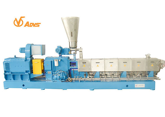 Recycled PP / PET / PVC Polymer Extruder Machine dual Screw PZE65 Model