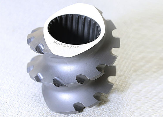 SME Screw Element Extruder Machine Parts For Coperion ZSK40 Polishing Surface