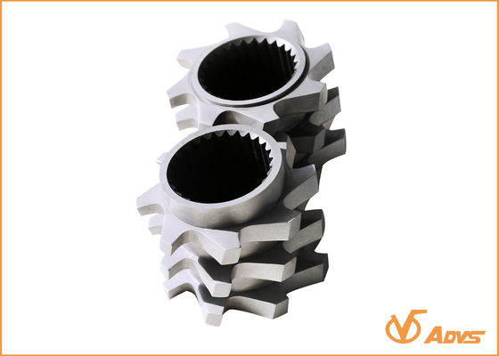 Toshiba Extruder Machine Parts Computerized Deep Screw Element PVC Processed