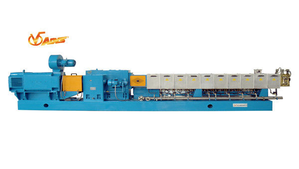 Carbon Black Plastic Film Extruder , Masterbatch Extrusion Line Machine