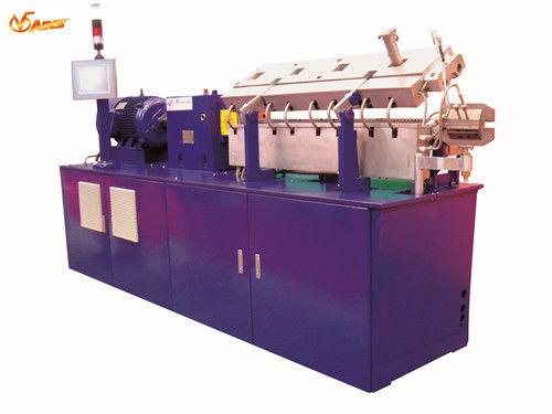 380V Lab Scale Twin Screw Extruder ,Double Screw Extruder Machine  With Split Barrel