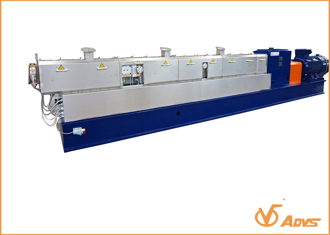 40 L / D Parallel Twin Screw Extruder , 58mm Screw Dia Dual Screw Extruder