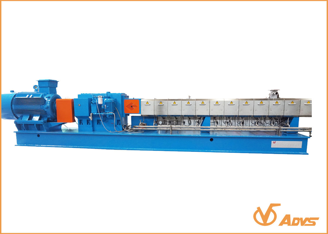 Side Feeder Conical Twin Screw Extruder , 3600 - 6600kg/H Multi Screw Extruder