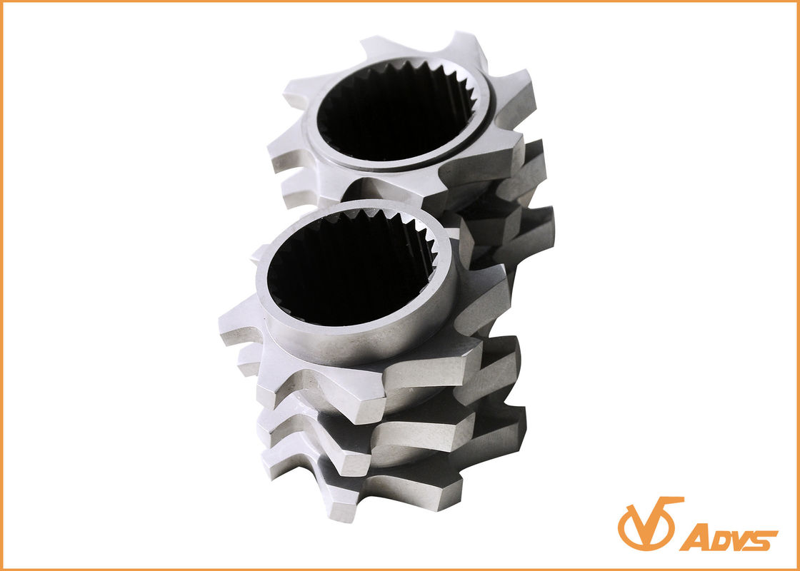 Toshiba Extruder Machine Parts Computerized Deep Screw Element PVC Processed