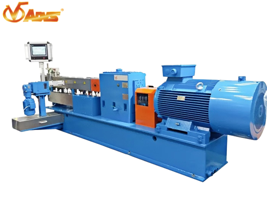 Giá tốt Máy ép vít đôi PE / PET Filler Masterbatch 350kg/h trực tuyến