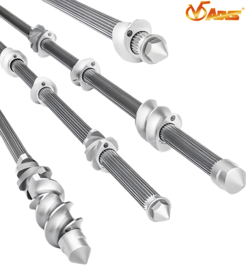 Giá tốt Cánh trục đẩy chính xác cao và các phần tử trục đẩy vít đôi 10 đến 120mm Diameter 500 đến 9000mm Độ dài trực tuyến