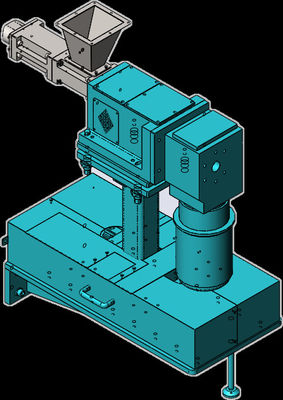 Good price Khay nạp bên bằng thép 62,8 Mm Vít Dia để cấp sợi thủy tinh / Carbon đen trực tuyến